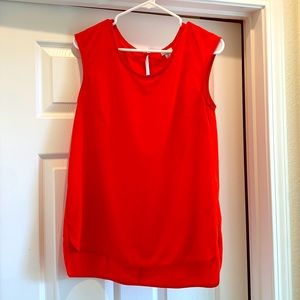 Orange red tunic